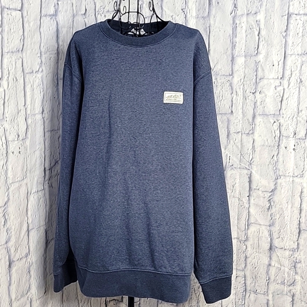 EDDIE BAUER Blue Men's Pullover Sweatshirt XL/EG